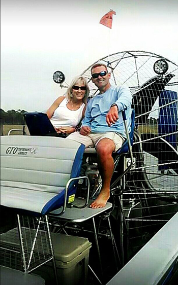 SignMission AIRBOAT Street Sign boating everglades bayou Louisiana